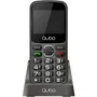Qubo Móvil X-230BKC 4G para Personas Mayores Negro